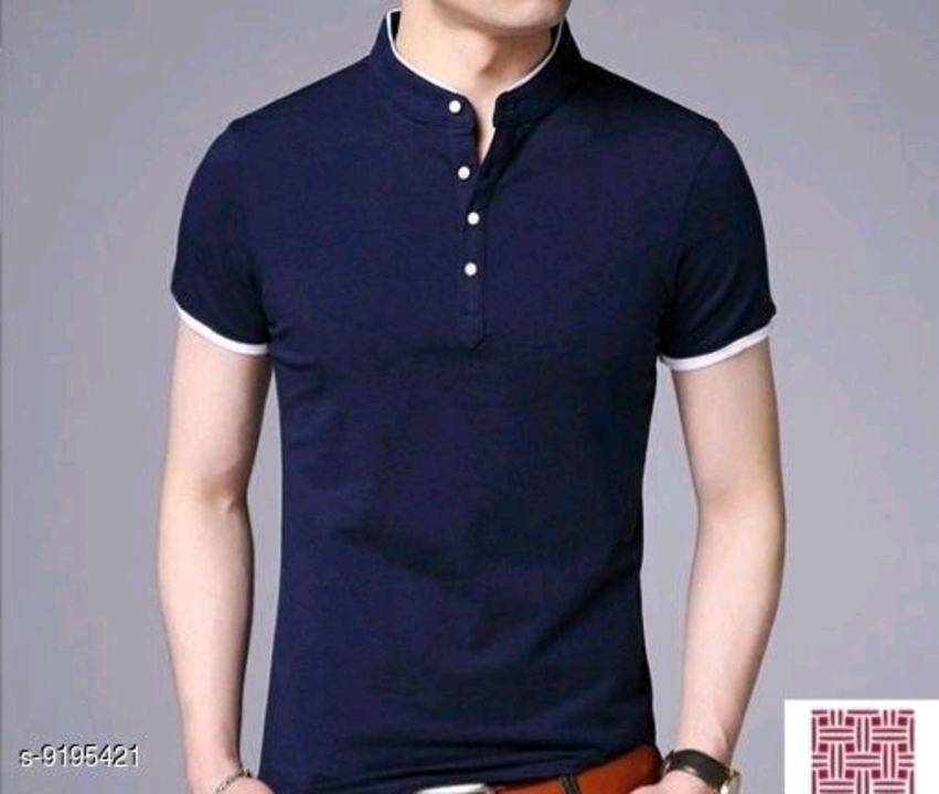 BODYTALK FASHION men's trendy mndarin collar cotton t-shirt uploaded by business on 7/29/2022