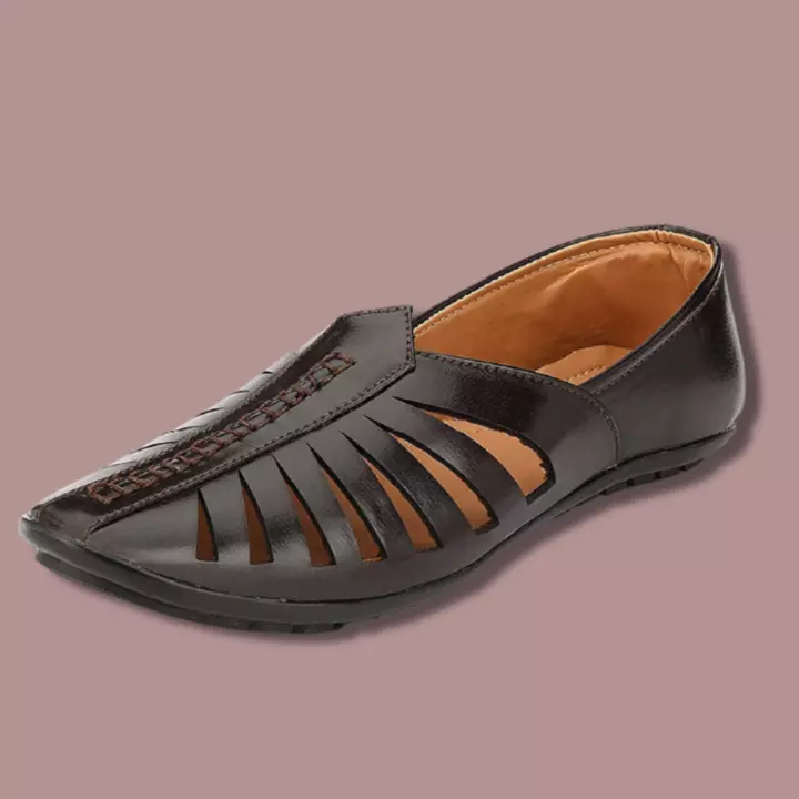 Lazy21 Synthetic Leather Brown 🤎 Comfort And Trendy Casual Slip On Men Loafers And Ethnic Footwear uploaded by www.lazy21.com on 7/29/2022