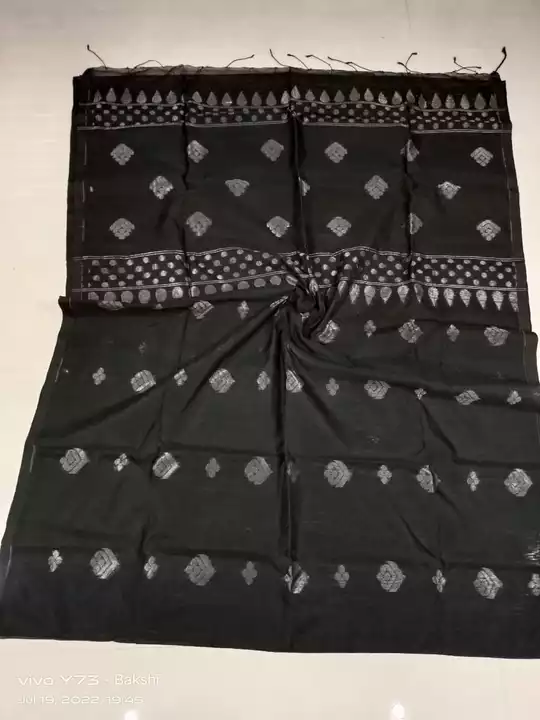 Organic Design Cotton saree  uploaded by business on 7/29/2022