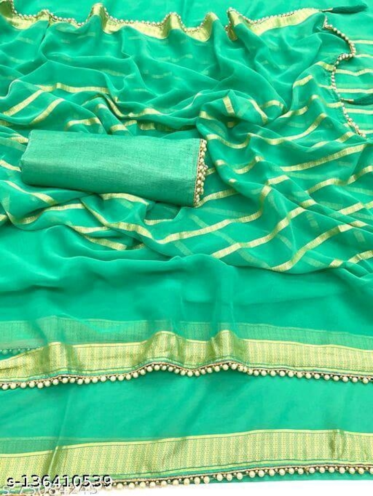 Jacquard silk saree uploaded by Aaryan Collection on 7/29/2022