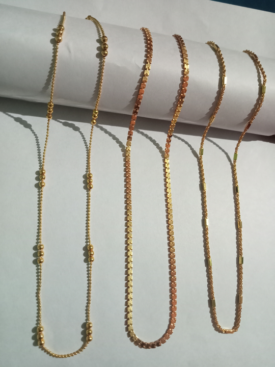 Gold chain 6 months warranty  uploaded by Neha Fashion on 7/29/2022