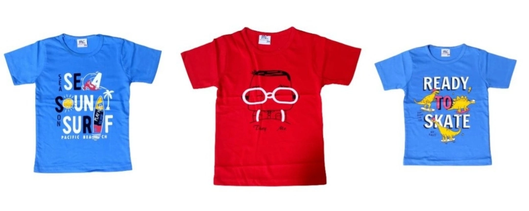 Pack of 3 boys T-shirts  uploaded by business on 7/29/2022