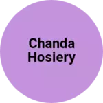 Business logo of Chanda hosiery
