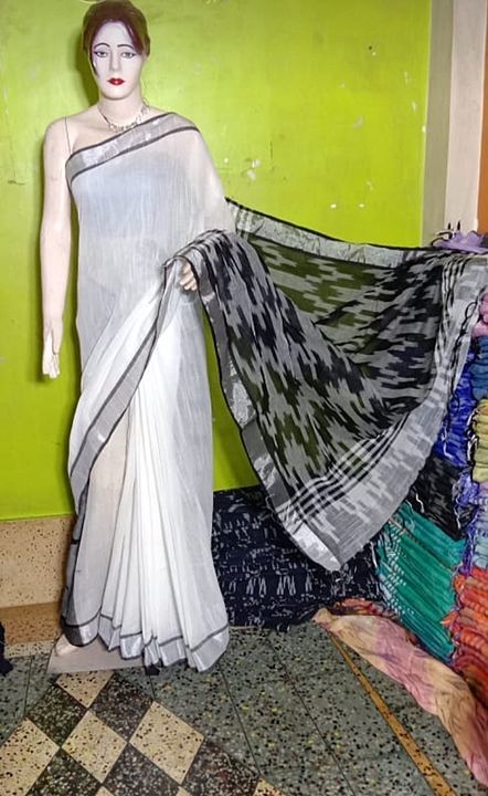 Bhagalpuri cotton salub ikkat saree
West quality...my contact no. uploaded by business on 11/19/2020