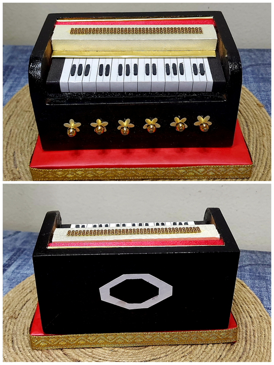 Decorative wooden Harmonium miniature uploaded by business on 7/29/2022