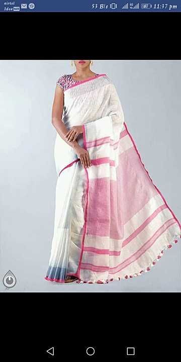 Product uploaded by Linen silk saree on 11/19/2020