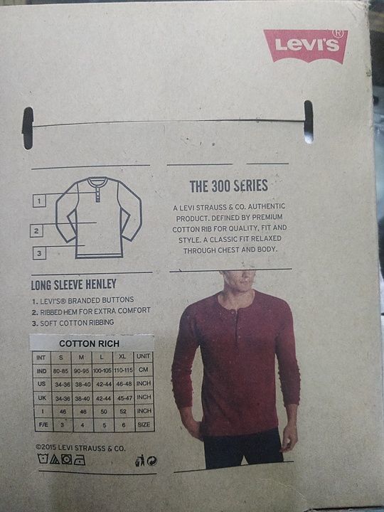 Levi's Garments uploaded by business on 11/19/2020