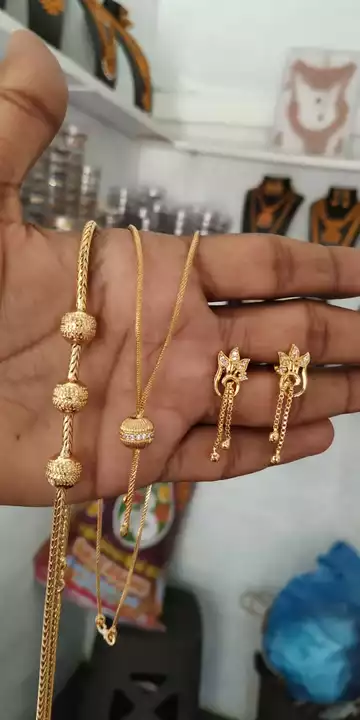 Post image Micro gold plated combo set price 980/-free shipping