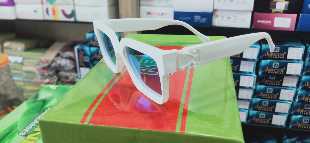 Latest Sunglass White Frame Plastic  uploaded by Raj opticals  on 7/30/2022