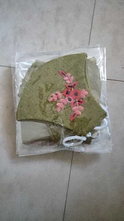 Embroidery mask  uploaded by Aadhyat Fashion Hub  on 11/19/2020