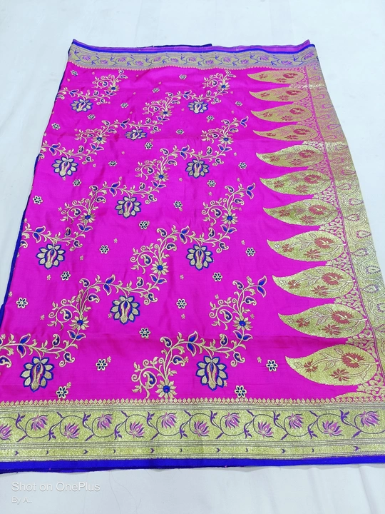 Post image There is a Heavy Designer &amp; traditional Fancy Silk &amp; Art silk Sarees...On heavy quality in cheap rates..
Manufacture Wholesale rates...in retail..