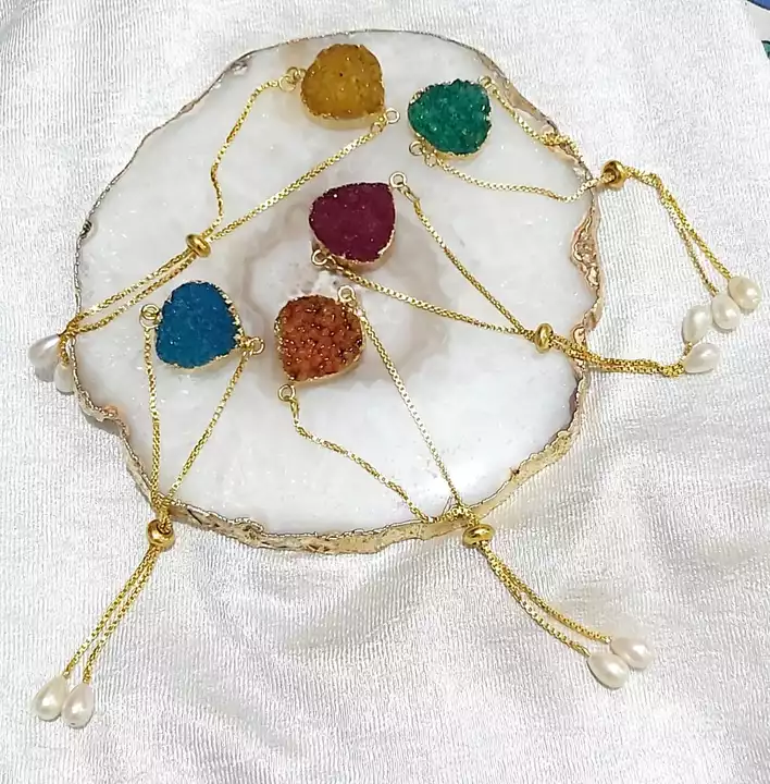 Agate stone Rakhi's uploaded by business on 7/30/2022