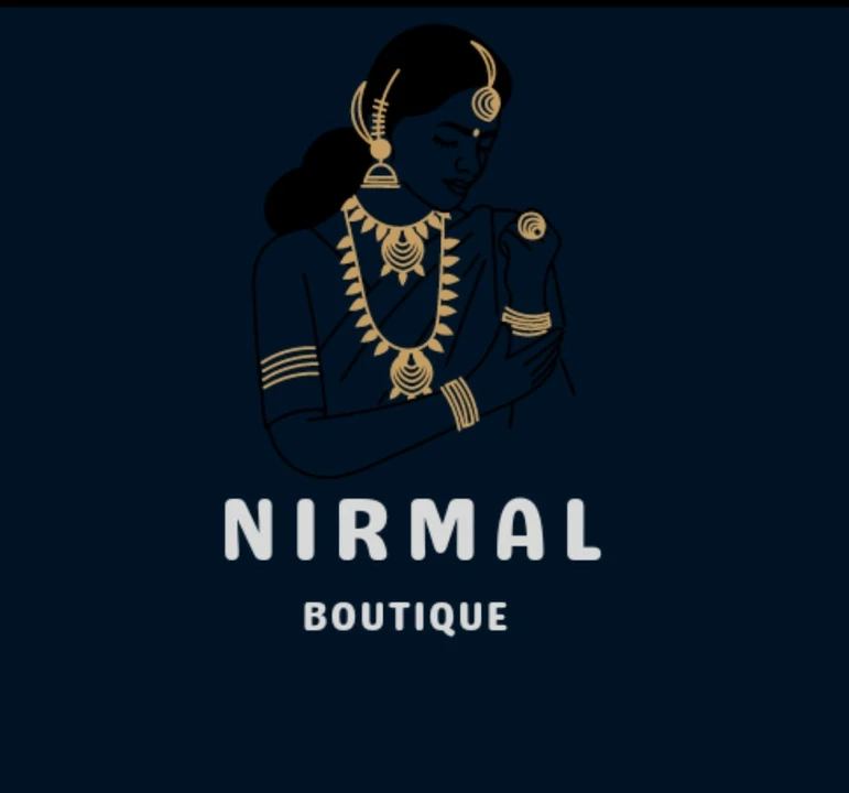 Visiting card store images of Nirmal boutique