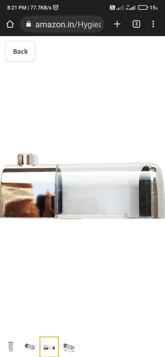ABS Plastic Wall Mounted Chrome Finish Soap Dispenser,and Loation Dispenser Leak-Free Multipurpose L uploaded by MN TRADING COMPANY on 7/30/2022