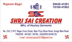 Business logo of Shri Sai creation