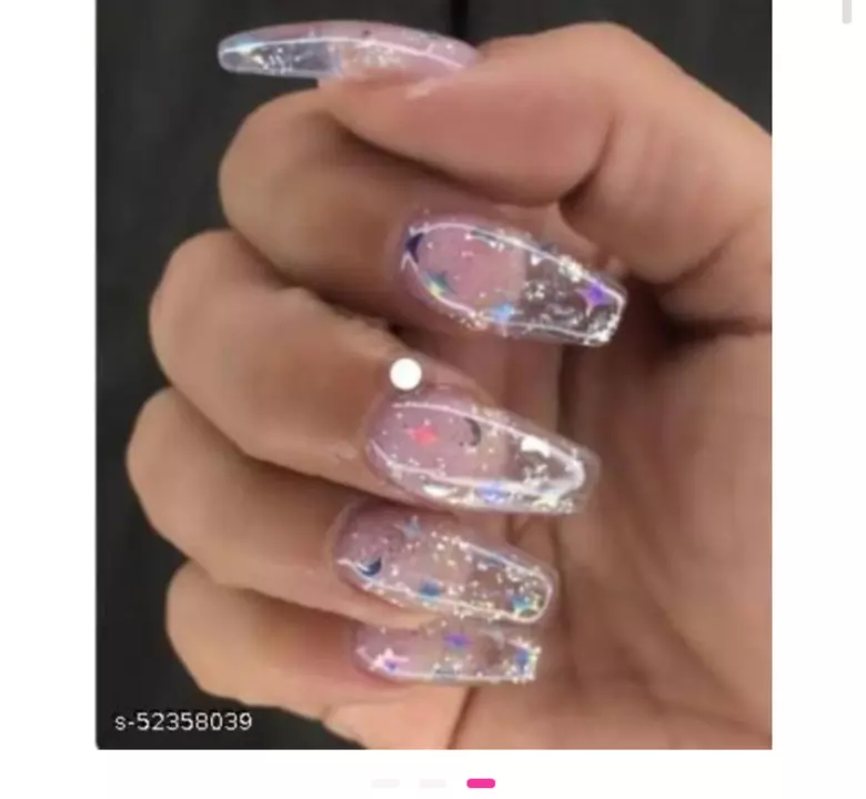 Post image I want 50+ pieces of Artificial Nail transparent .