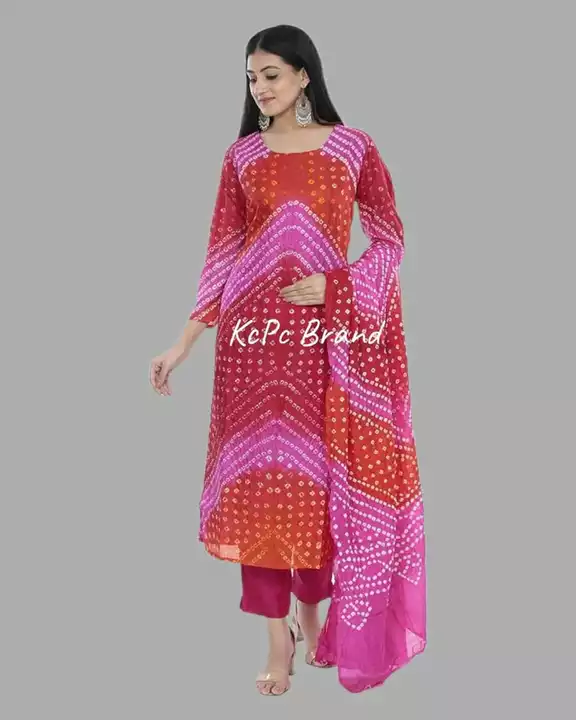 Rajasthani bandage pure suit without stitch uploaded by business on 7/31/2022