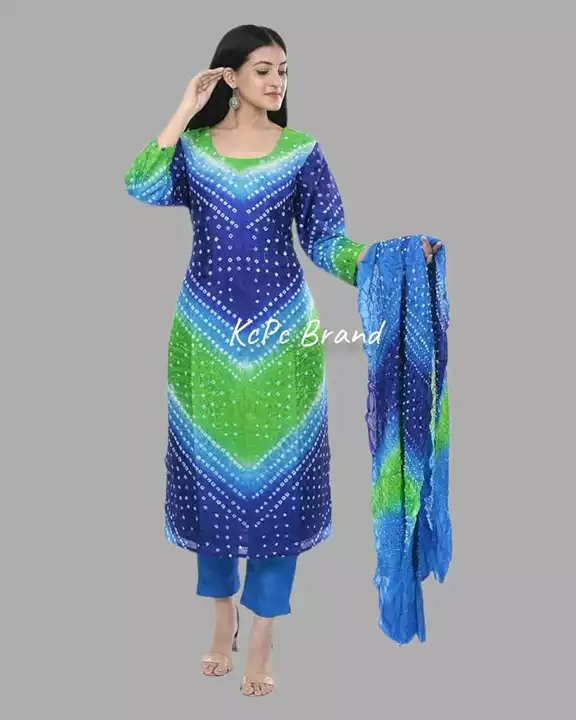 Rajasthani pure bandage suit without stitch uploaded by business on 7/31/2022