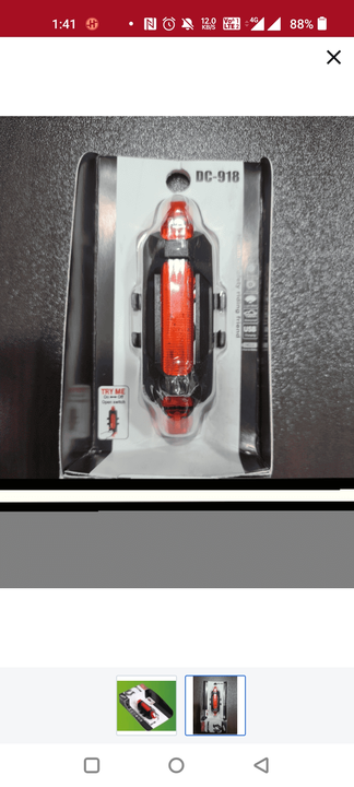 Bycycle safety led rechargeable  uploaded by business on 7/31/2022