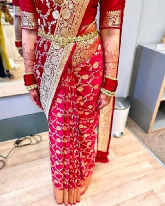 Bridal saree uploaded by Shri collection on 7/31/2022
