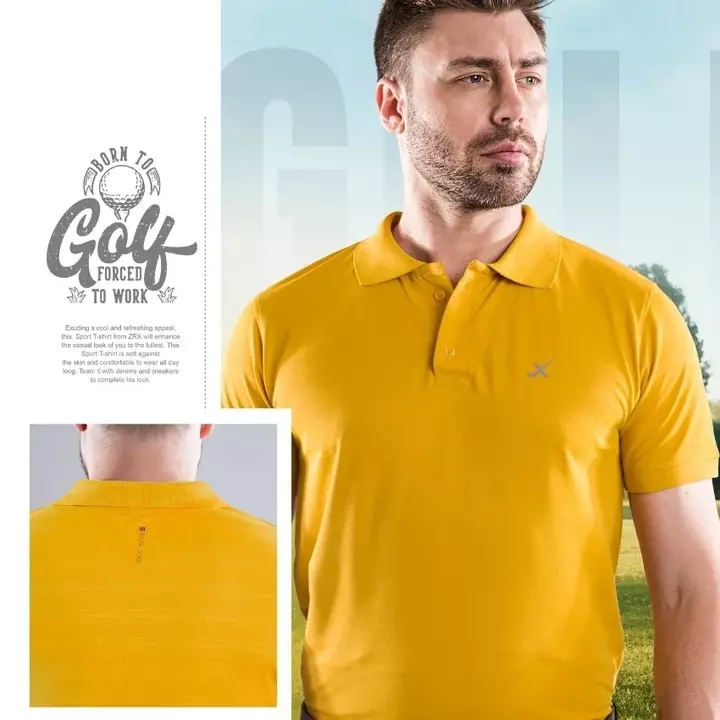 Dry fit polo collar Tshirt  uploaded by Bend the Trend  on 7/31/2022