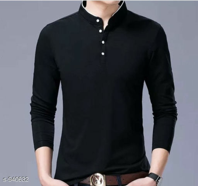 Catalog Name:*Mens Stylish Casual Cotton Solid T-Shirts Vol 4* Fabric: Cotton Sleeve Length: Long Sl uploaded by business on 7/31/2022