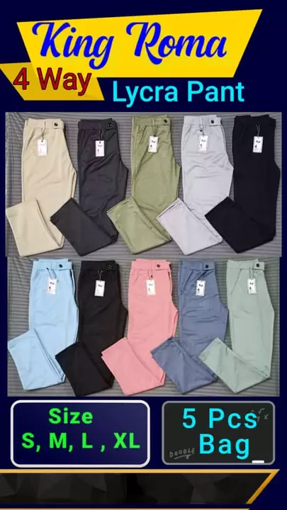 Post image New Arrivals lycra pant 4 way . Whole sale contact.9600300022