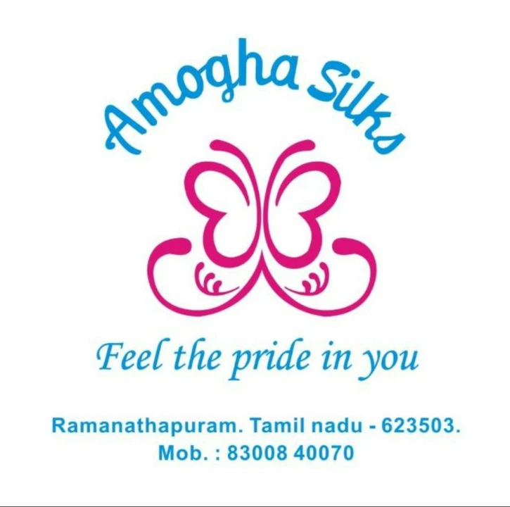 Visiting card store images of Amogha Associates 