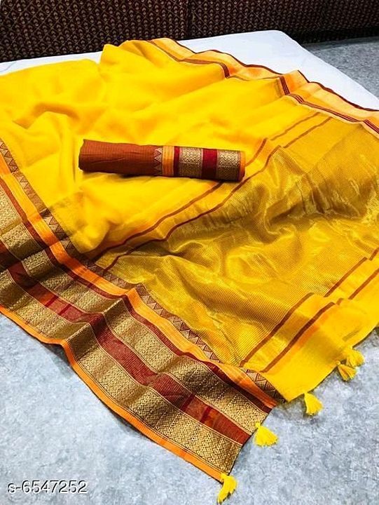 Free Mask Stylish Women Sarees

Saree Fabric: Jacquard
Blouse: Running Blouse
Blouse Fabric: Jacquar uploaded by Reseller on 11/20/2020