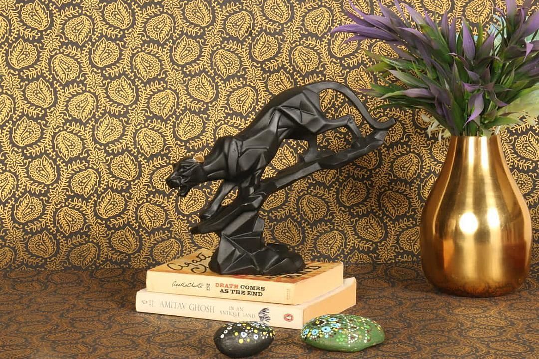 Black panther showpiece for home decoration uploaded by New arrivals on 11/20/2020