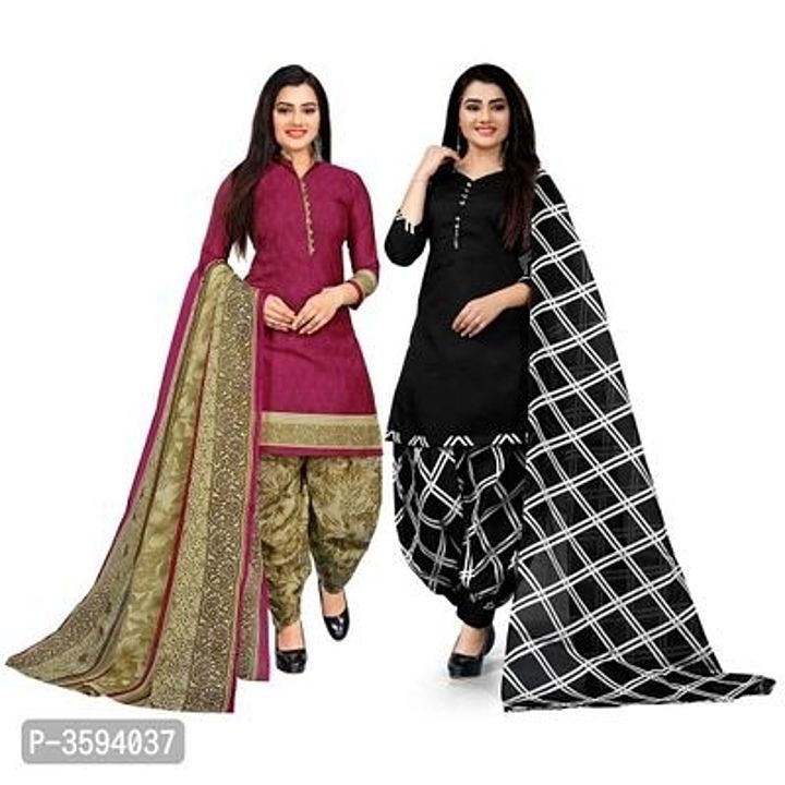 Post image Cotton dress material suit pack of (2) 900