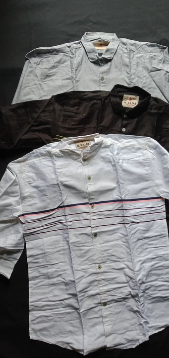 Mens Cotton full sleeves shirts  uploaded by Quality Collection on 8/1/2022
