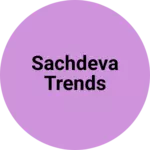 Business logo of Sachdeva trends