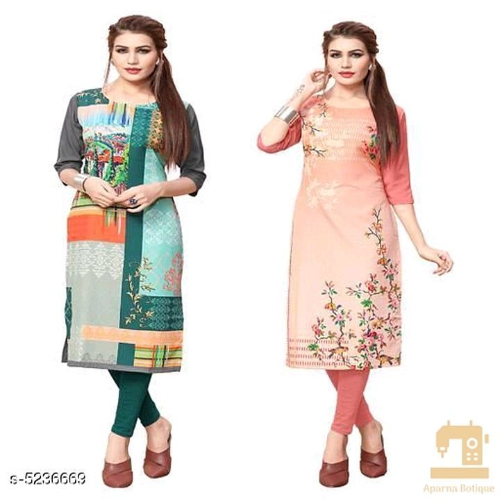 Combo pack of ladies kurta for more details please contact us uploaded by Aparna Botique on 11/20/2020