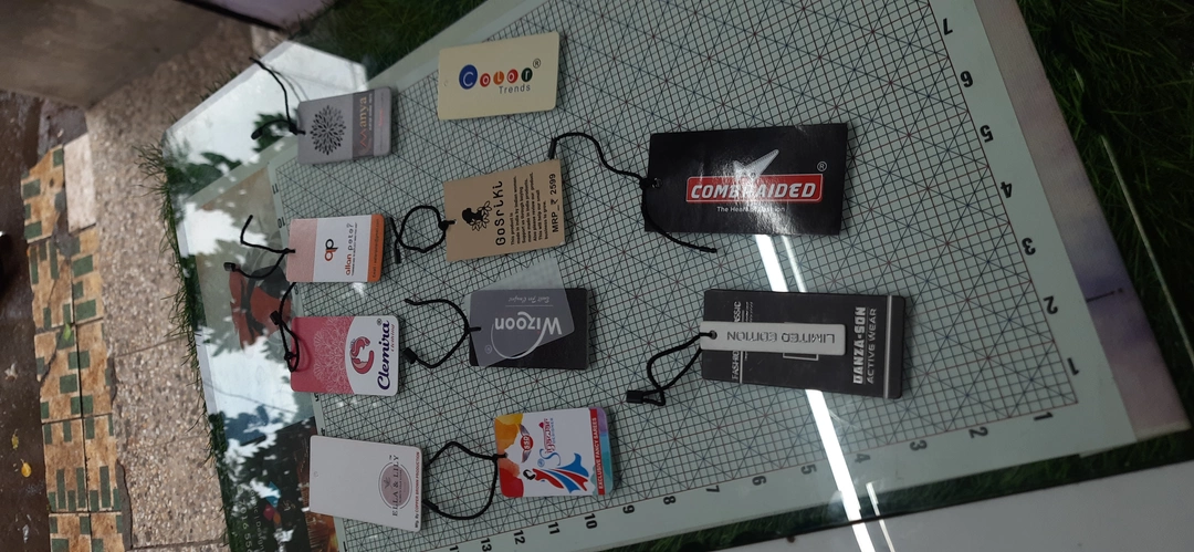 Tags for your clothing brand uploaded by Utsav Design and Printing Services on 8/1/2022