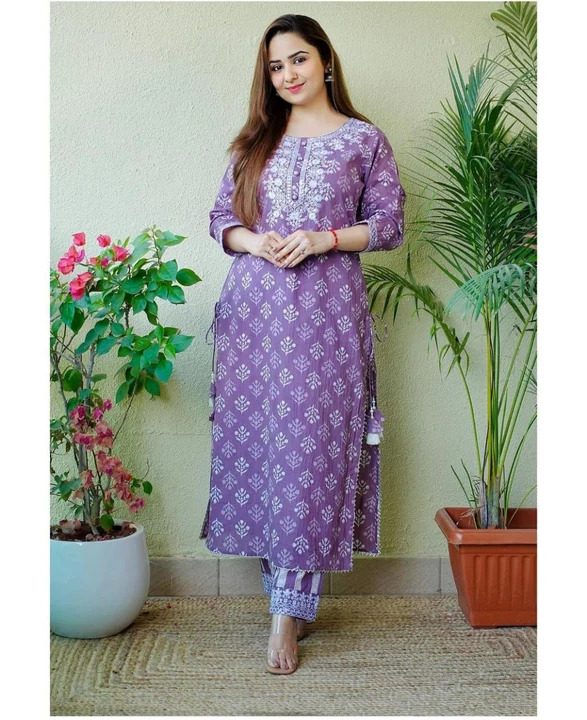 Kurti With pant uploaded by Women_wholesale_hub on 8/1/2022