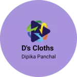 Business logo of D's cloths