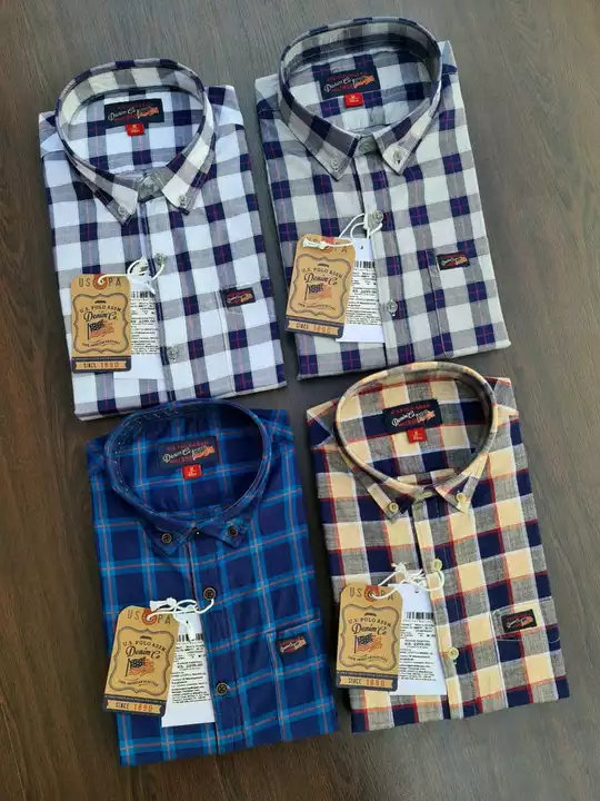US polo premium quality checks shirts  uploaded by Outlook Fashions on 8/1/2022