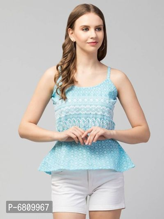 Chikankari Tops for Women

Size: 
XS
S
M
L

 Color:  Blue

 Fabric:  Cotton

 Type:  Top

 Style:  B uploaded by Fashion_mart_24_ on 8/1/2022