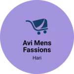 Business logo of Avi Mens Fassions