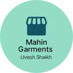 Business logo of Mahin garments