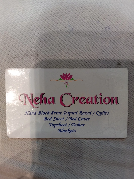Visiting card store images of NEHA Creation