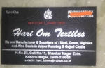 Business logo of Hari om textiles