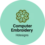 Business logo of Computer Embroidery