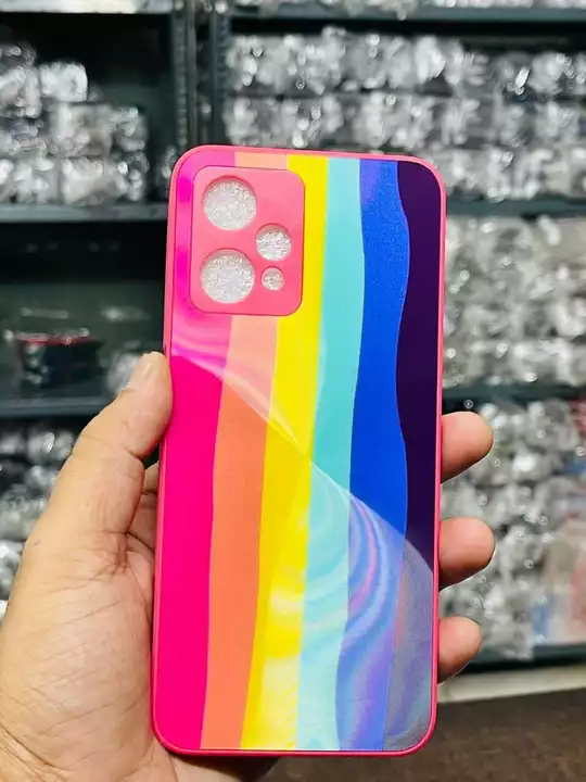 *📱💯NEW 3D RAINBOW 🌈 GLASS CAMERA PROTECTOR SIDE SOFT* 🔥 *HOT MODEL* *LOT ₹52* *CHOICE ₹60* uploaded by Kripsons Ecommerce 9795218939 on 8/2/2022