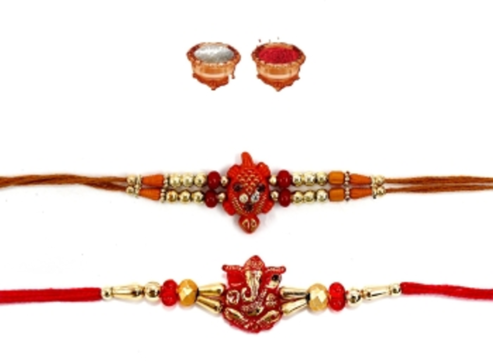 Rakhi sale cash on delivery available free shipping uploaded by Pragya collection on 8/2/2022