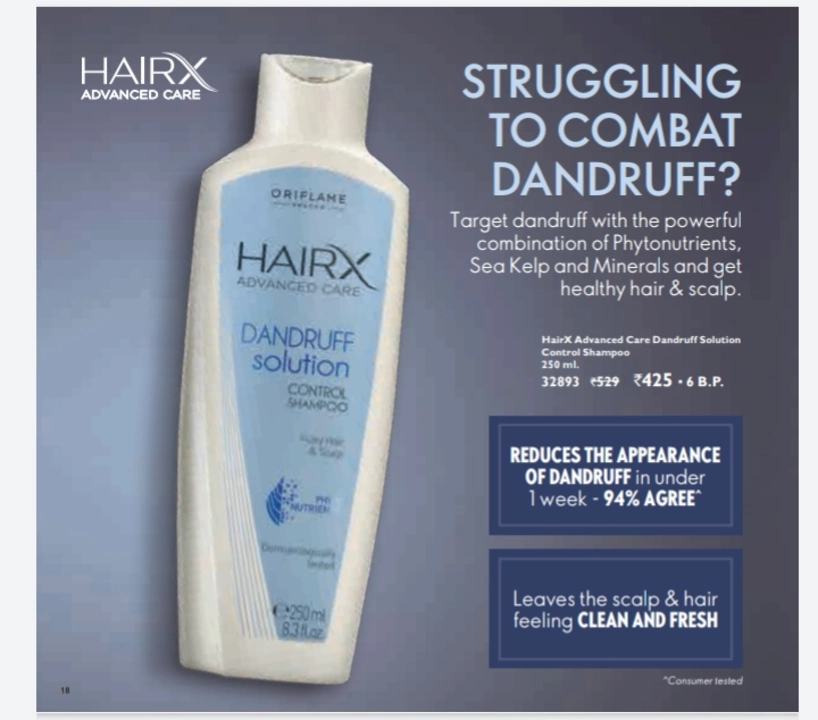 Hairx dandruff solution uploaded by business on 8/2/2022