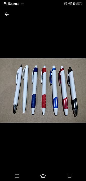 Plastic pen  uploaded by business on 11/20/2020