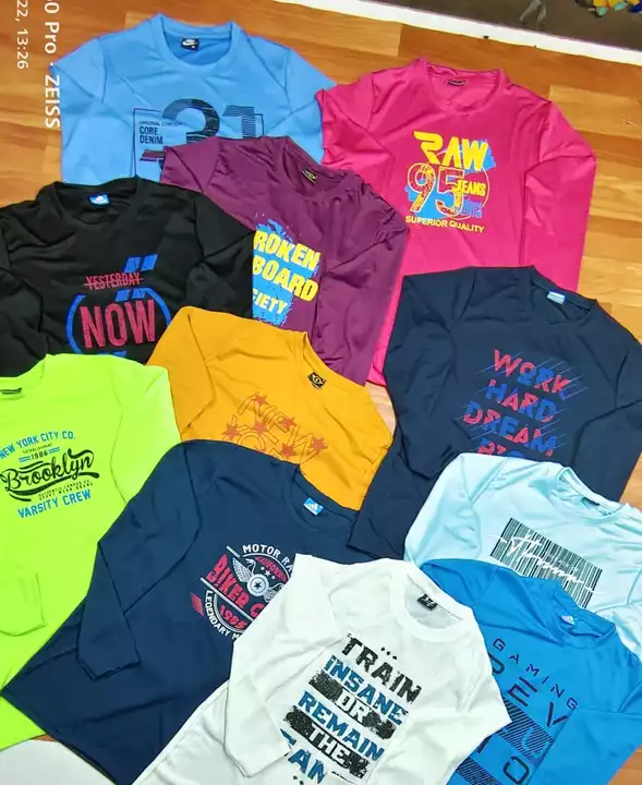 Dry Fit T shirts Half and Full Sleeves  uploaded by NowDial Brand Store on 8/2/2022