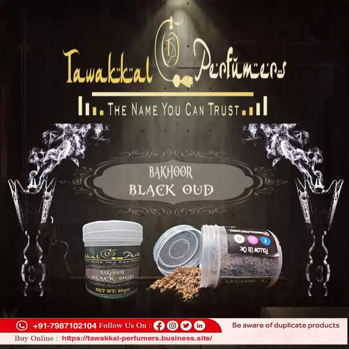 BAKHOOR BLACK OUD 20GM uploaded by Tawakkal Perfumers  on 8/2/2022